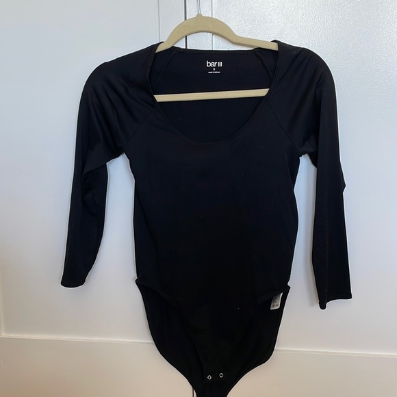 Bar III Tops - Black body suit